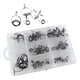 thumbnail image 3 of La caña de pescar del acero inoxidable 60pcs guía el kit de reparación de la barra de los anillos de la extremidad con la caja, 3 of 3