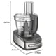 thumbnail image 2 of Procesador de alimentos Cuisinart FP-110AG Core Custom 2.4 L 10 tazas gris, 2 of 3