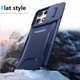 thumbnail image 2 of Funda Resistente para Motorola Moto G 5G 2025 con Tapa Deslizante y Protección Militar Azul, 2 of 5