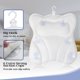 thumbnail image 5 of Almohada de baño Slyfoam con ventosas antideslizantes, malla 4D, 5 of 7