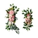 thumbnail image 5 of 2 Guirnaldas Florales Artificiales Para Decoración De Bodas, Coches, Recepción, Rosa Y Blanco., 5 of 5