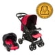 thumbnail image 2 of Coche Travel System Lugano Negro y Rojo, 2 of 4