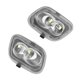 thumbnail image 1 of Unique Bargains Luz de Espejo para Ford F-150 F-250 F-350 F-450 Super Duty FL3Z13B374B Lámpara de Charco LED Blanca Lateral 2 piezas Negro, 1 of 7