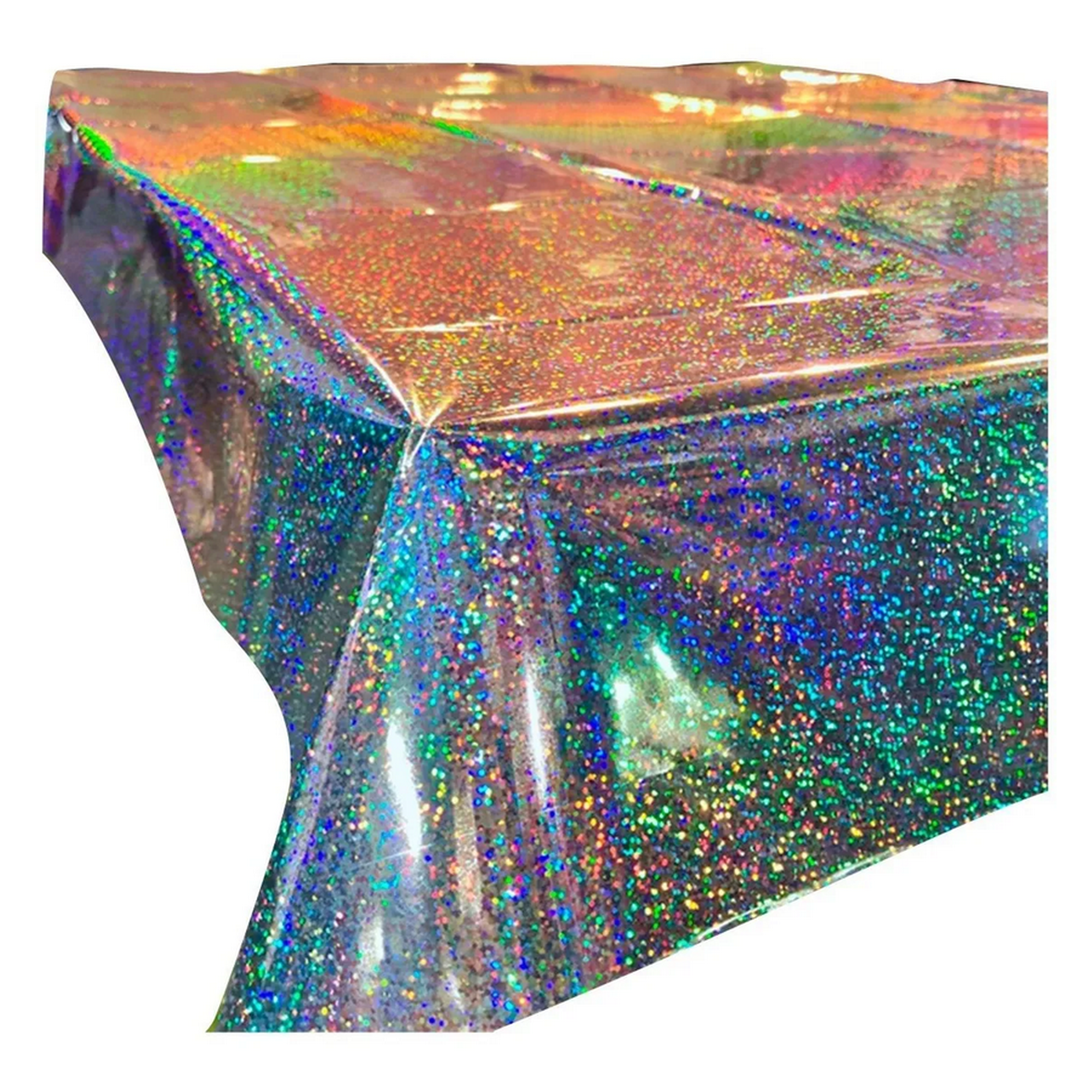 Genérico - Mantel Plástico Holográfico Cumpleaños