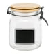 thumbnail image 1 of Canister Vidrio 1 Litro Tapa Bambú, 1 of 4