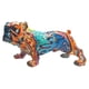 thumbnail image 2 of Estatuilla De Bulldog De Graffiti Pintada Moderna Escultura Estatua Arte Resina Artesanía 25x12x14CM, 2 of 5