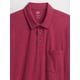 thumbnail image 4 of Polo GAP Lived in Beaujolais rojo para hombre, talla S, 4 of 5