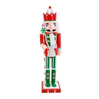 Wakeshome - Soldado Cascanueces Navideño Madera Adorno Arbol De Navidad