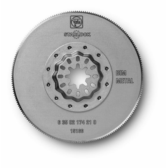 Hoja de sierra Fein Starlock HSS bimetálica circular de 8,4 cm