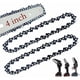 thumbnail image 1 of Paquete de 2 mini cadenas de motosierra de 4 pulgadas Cisea UNOIU de repuesto, 1 of 5
