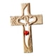 thumbnail image 5 of Cruz De Madera Tallada Corazón Entrelazado Para Acción De Gracias Cumplea?os Día De San Valentín Estándar De Madera, 5 of 5