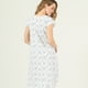 thumbnail image 3 of Camisa de Dormir Socorro Blanco Estampado, 3 of 4