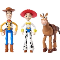 Figuras De Acción Mattel Disney Pixar Toy Story, Paquete De 3, 10 A 19 Cm