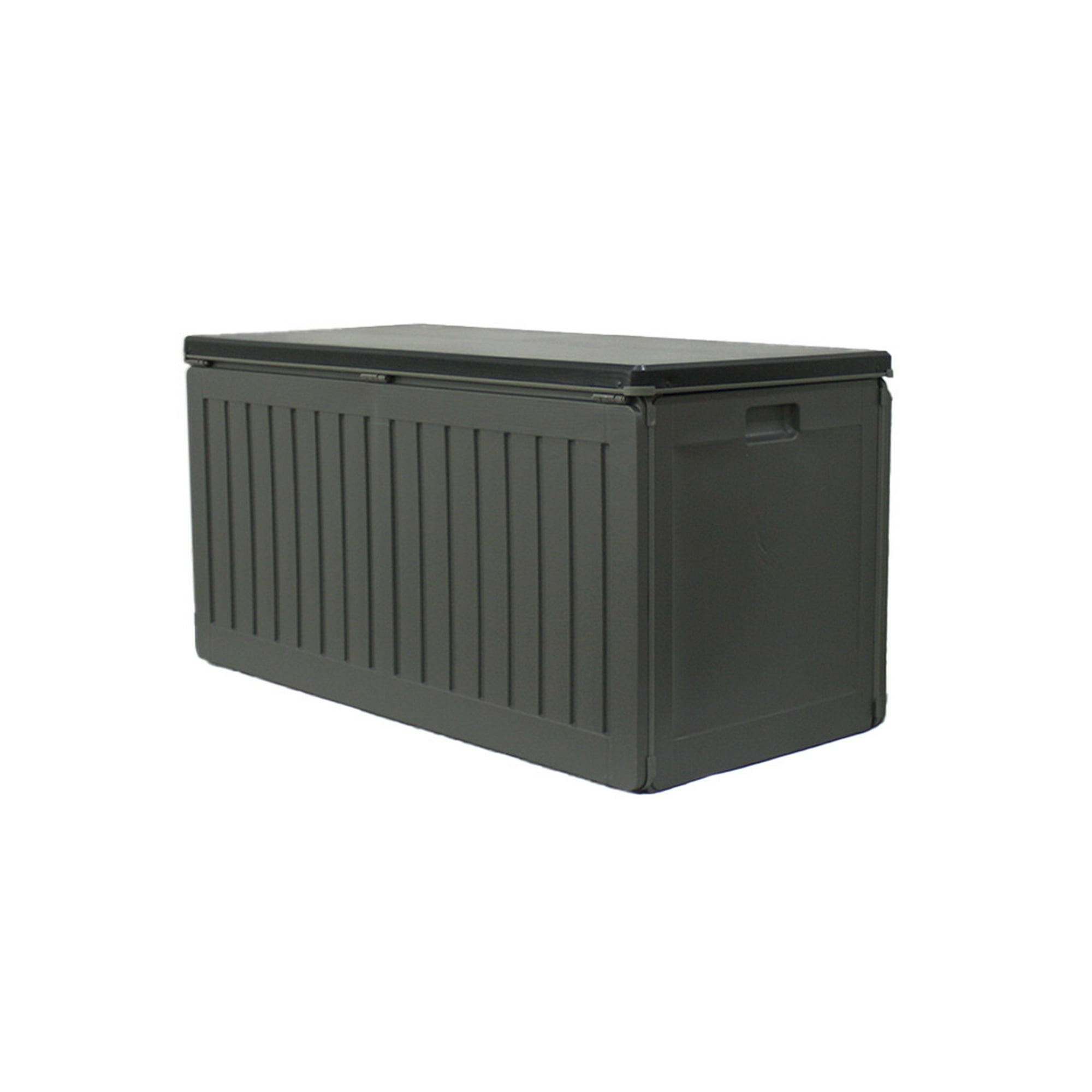 Bodega Jardín Tipo Baúl Negro 490 Litros Qrubber