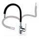 thumbnail image 2 of Llave Monomando Lavaplatos Vertical Cuello Flexible Negro, 2 of 3
