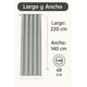 thumbnail image 3 of Pack 2 Cortina Blackout Lino 140x220cm Gris Claro, 3 of 7