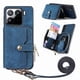 thumbnail image 1 of Funda Tipo Cartera con Correa Cruzada para Xiaomi 15 Protección Contra Golpes Azul, 1 of 4