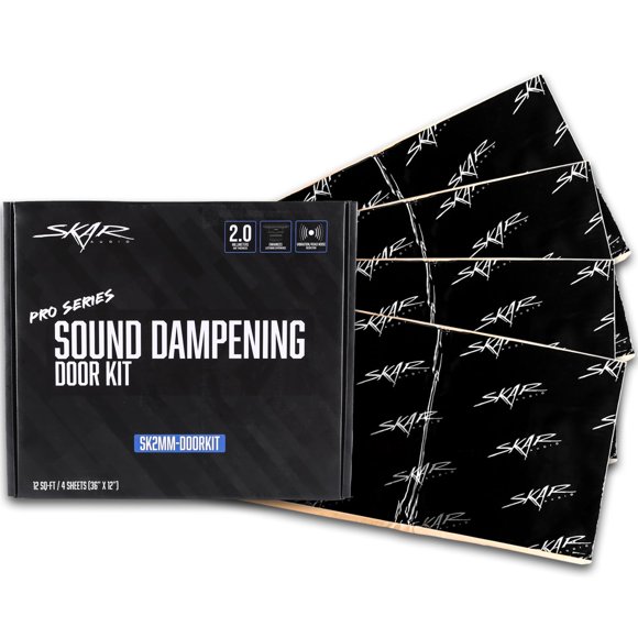 Kit de Aislamiento para Puertas Skar Audio 12 ft² 2 mm