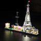thumbnail image 2 of Set De Luces Para Arquitectura París Lego 21044, 2 of 7