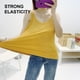 thumbnail image 5 of Camiseta plisada sexy con cuello en V y corte holgado para mujer, talla grande, 5 of 6