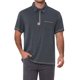 thumbnail image 1 of INSPIRE CHIC Camisetas Polo de Verano Casual para Hombre con Bloque de Color, Cuello y Bolsillo de Manga Corta S Gris Oscuro, 1 of 6