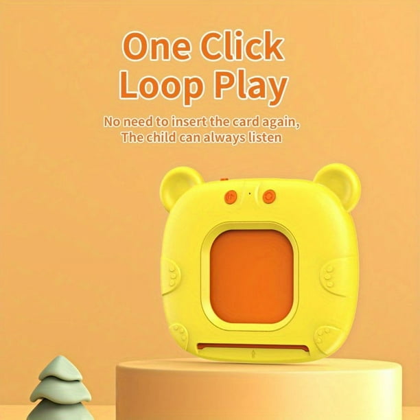 Preschool Puzzle Enlightenment Card Early Education Machine Card Insertion Children's Card Machine Audio Learning Machine