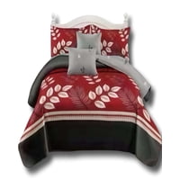 Alonso - Cubrecama 9 Piezas 2 Plazas Quilt Mas Sabanas Mas Cortina De Tela