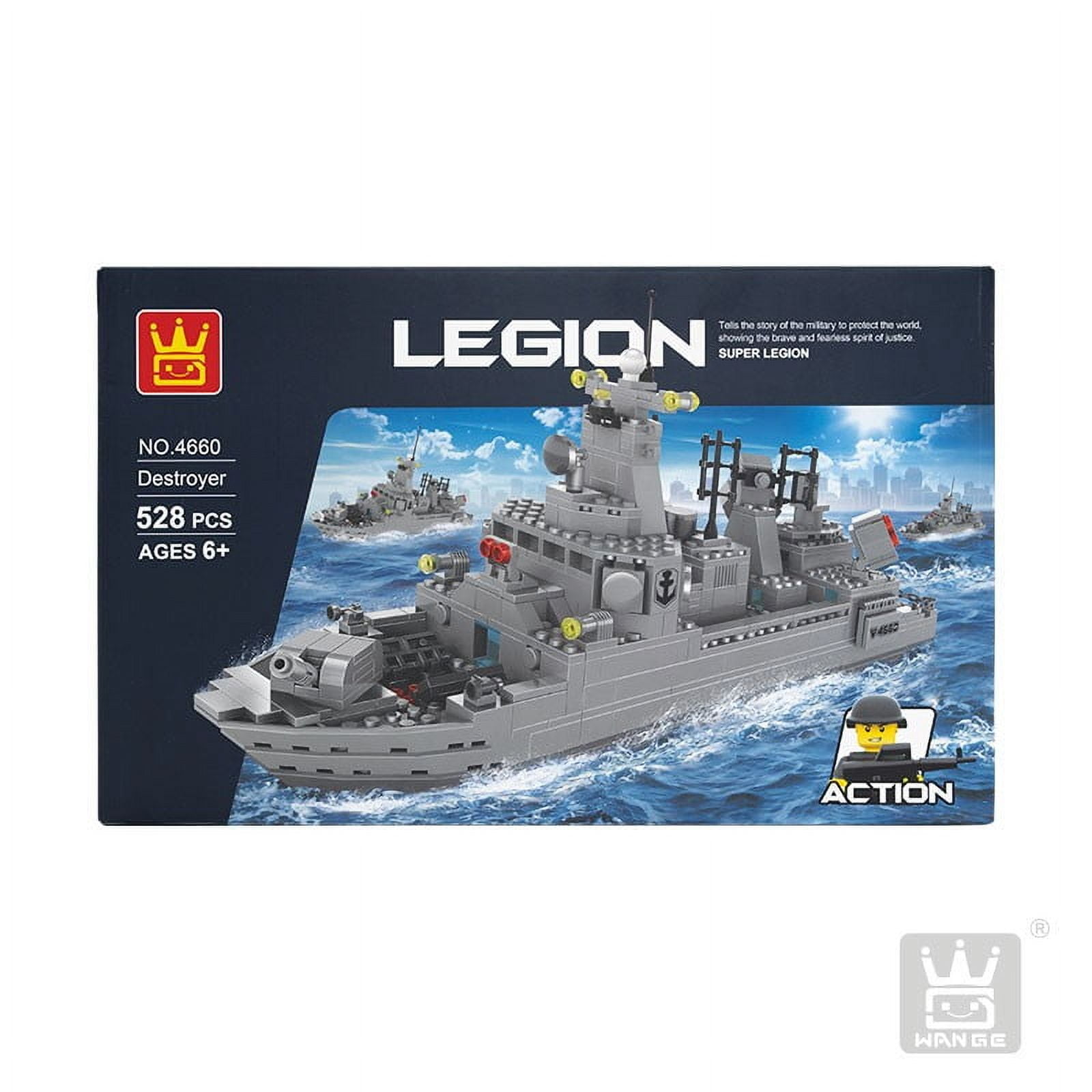 Wange - Juego Barco Destructor Armable