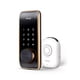 thumbnail image 1 of Cerradura inteligente Alfred DB2W-B-GL con teclado táctil con pin y llave, 1 of 9