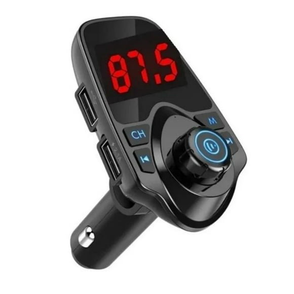 Transmisor Radio Fm Bluetooth Dual Usb Mp3 Cargador Auto