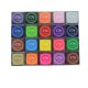 thumbnail image 5 of 20 Piezas Almohadillas De Tinta Para Manualidades Manualidades Tarjetas De Tela Pinturas De Colores Con Huellas Dactilares, 5 of 5