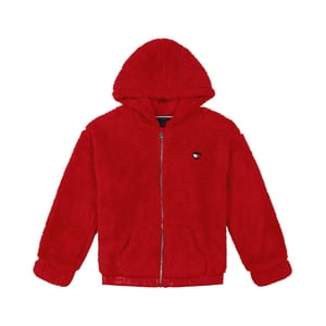 Sudadera Con Capucha Tommy Hilfiger Para Niñas Chili Minky De 12 A 14 Años
