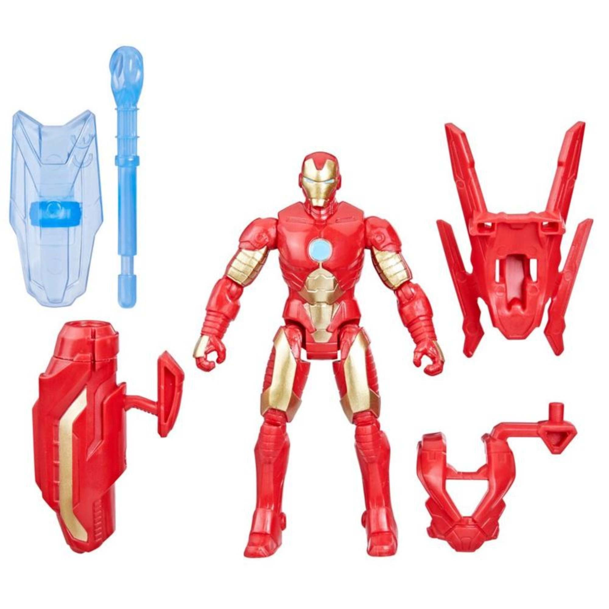 Figura De Acción Marvel Avengers Epic Hero Series Equipo De Batalla Iron Man.