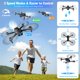 thumbnail image 3 of Drone Velcase 1080P HD FPV plegable con control de voz y funda, 3 of 7