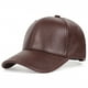 thumbnail image 1 of 1pc Men's PU Leather Baseball Cap, 1 of 4