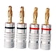 thumbnail image 4 of 4 Conectores Banana De 4 Mm Para Sistemas De Sonido Con Receptor De Audio., 4 of 5