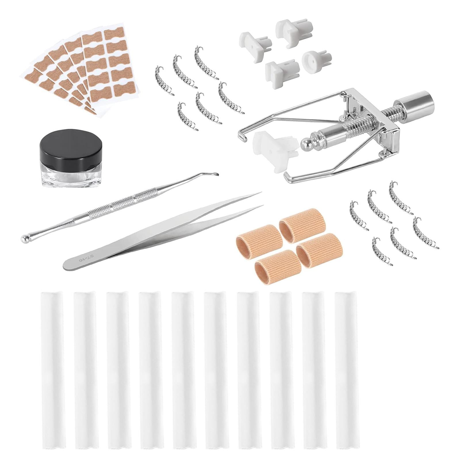 Magideal - Herramientas De Pedicura Juego De Herramientas Para Uñas Encarnadas, Juego De Uñas Encarnadas Fijador De Alambre Profesional Para Dedos Encarnados