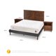 thumbnail image 3 of Cama Europea Curve Cocopedic 2 Plazas  Antique S/T, 3 of 14