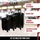 thumbnail image 4 of Maletas 10 15 23kg Luxgear Set x3 Maletas Viaje Antigolpes, 4 of 5