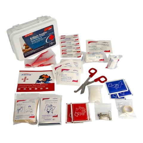 Metalfer - Botiquin Primeros Auxilios Para 10 Personas