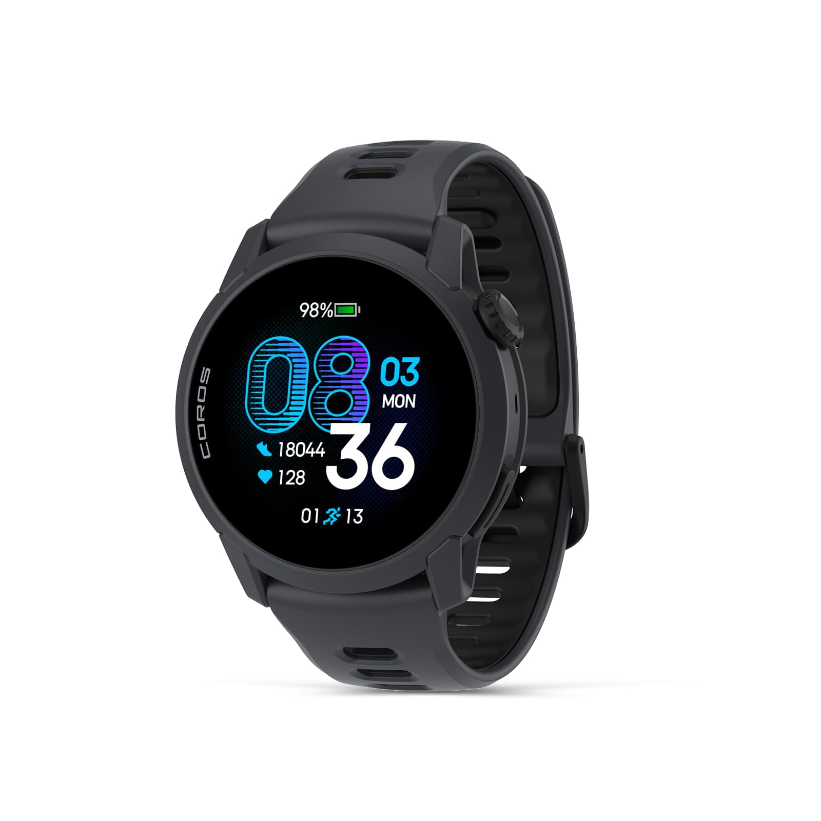 Reloj Coros Pace 4 Ultrafino Gps 1.2" Amoled Negro