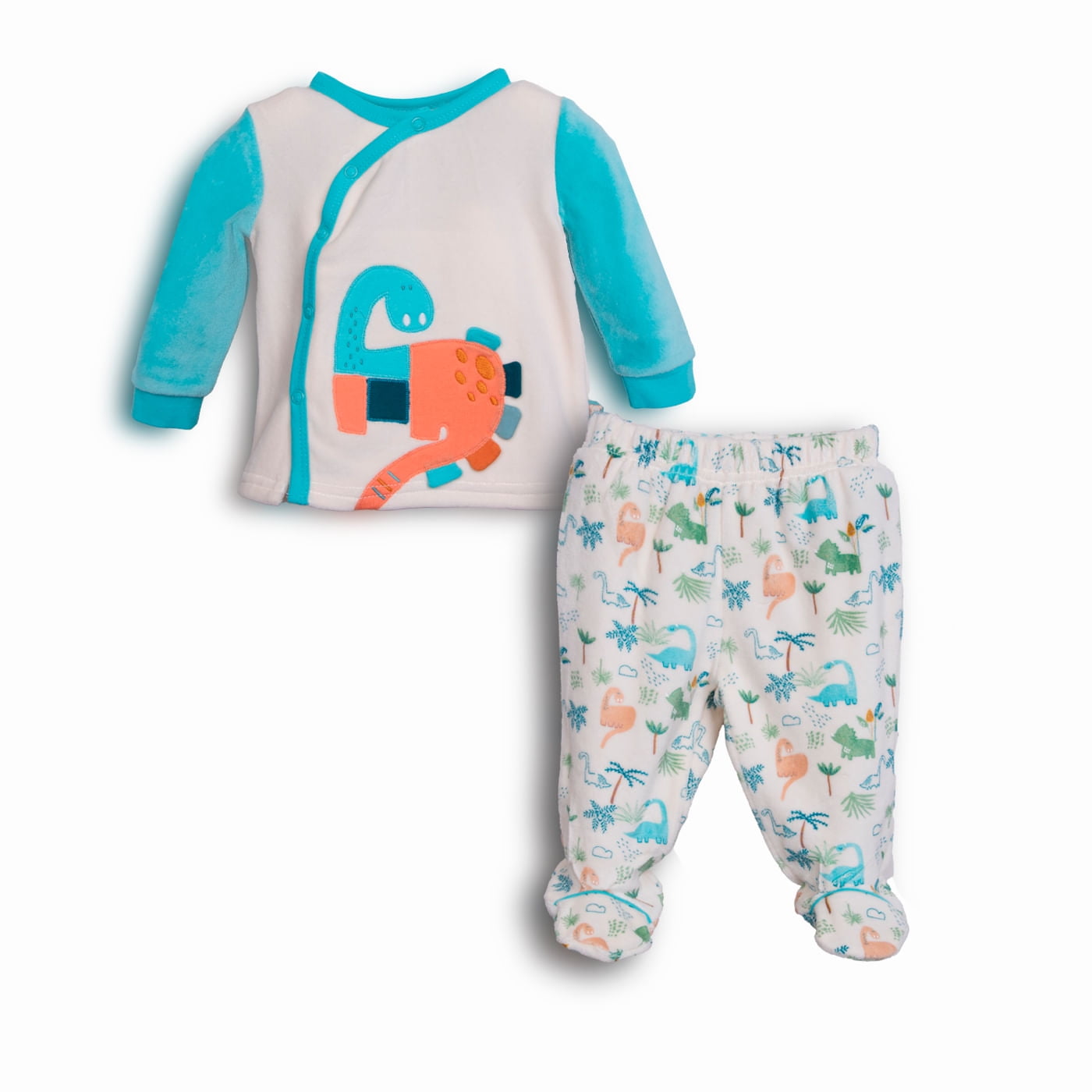 Conjunto Recién Nacido Niño Crudo Pillin