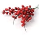thumbnail image 4 of Bayas rojas, paquete de 30 tallos artificiales de bayas rojas para decoración de árboles de Navidad, manualidades, decoración navideña y del hogar, 10,2 pulgadas, 4 of 7