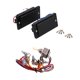 thumbnail image 4 of Juego De Pastillas Humbucker Sellado Negro + Selector De Pastillas De 3 Cajas De Cableado Circular Para LP, 4 of 5