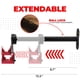 thumbnail image 3 of Soporte de pared para bicicleta PRO BIKE TOOL horizontal para 1 bicicleta, 3 of 7
