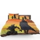 thumbnail image 1 of The Last Spark of Hope Dystopian Adventure Quilt Duvet Cover Set Home Textiles3-Piece Bedding Set, 1 of 2