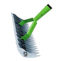 Magideal - Rastrillo De Paja, Herramienta De Jardín Para El Hogar, Agricultura, Deshierbe De Jardín, Herramienta Versátil Para Deshierbar Grietas, Jardín, Hojas, Sin Mango