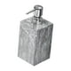 thumbnail image 1 of Dispensador De Jabón Con Textura De Mármol, Botella Decorativa Para Encimera, Hotel, Cocina, Gris, 1 of 3