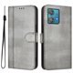 thumbnail image 1 of Funda Cartera para Motorola Moto Edge 40 Neo 5G Protección 360° con Ranuras para Tarjetas y Soporte Gris, 1 of 6