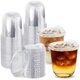thumbnail image 1 of Vaso de Bebida Haawooky 355 ml Pack de 60 con Tapas de Sorbo sin Pajilla, 1 of 7